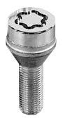 McGard 27179 Chrome Bolt Style Cone Seat Wheel Locks (M12 x 1.5) - Set of 4