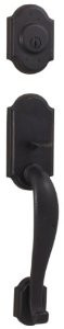 Weslock 07625-1--002D Castletown Exterior Entry Handle, Oil-Rubbed Bronze