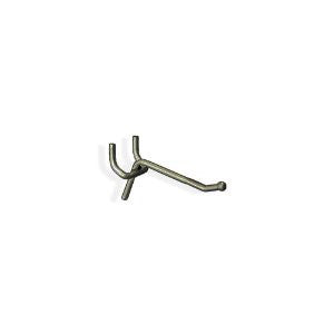 Azar 700888 All Wire Galvanized 8-Inch Metal Hook, 50 Count