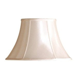 Laura Ashley SBL01614 Charlotte 14-Inch Bell Shade, Cream