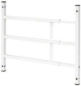 Prime-Line Products S 4756 Fixed Window Guard, 31-Inch - 54-Inch Wide by 15-Inch High, 3 Bar, White