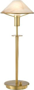 Holtkoetter 6514 SN SW Halogen Table Lamp, Satin Nickel