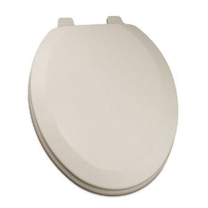 Comfort Seats C1B4E2-02 Deluxe Molded Wood Toilet Seat, Elongated, Biscuit