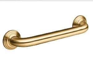 KOHLER K-10540-BV Traditional 12-Inch Grab Bar, Vibrant Brushed Bronze
