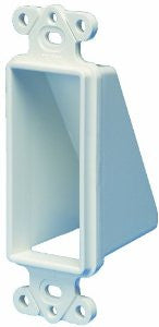 Arlington CED1-10 Cable Wall Plate Insert, Hide Wires, 1-Gang, White, 10-Pack
