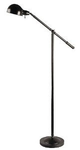 Lite Source LS-81276 Jensen Adjustable Metal Floor Lamp, Dark Bronze