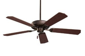 Emerson CF700ORB Builder Indoor Ceiling Fan, 52-Inch Blade Span, Oil Rubbed Bronze Finish and Medium Oak/Dark Cherry Blades