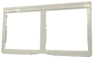LG Electronics 3550JJ1033A Refrigerator Crisper Cover/Shelf Frame, White