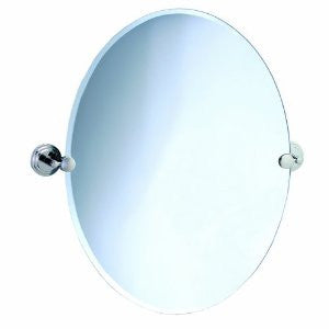 Gatco 5239 Marina Oval Wall Mirror, Chrome