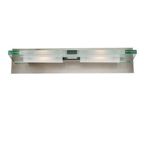 Access Lighting 62092-BS/12C 2 Light Phoebe Vanity Light Brushed