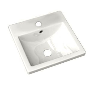 American Standard 0642001.020 Studio Care Countertop Bathroom Sink, White