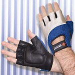 Impacto WG40840 Mechanic's Work Glove, Black/Grey