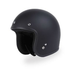 TORC (T50 Route 66) 3/4 Helmet (Flat Black, Small)