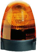 HELLA 007337011 KL Rotafix Series 24V Amber Fixed Rotating Beacon