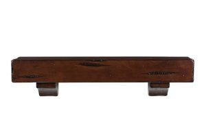 Pearl Mantels 412-48-70 Shenandoah Pine 48-Inch Wall Shelf, Rustic Cherry