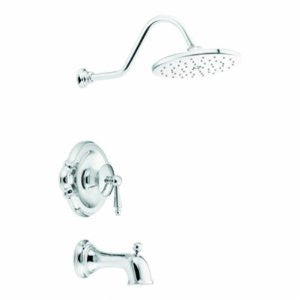 Moen TS314 Waterhill Posi-Temp Tub/Shower, Chrome