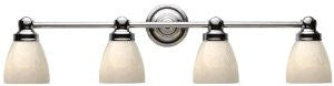 World Imports Lighting 8026-08 Troyes 2-Light Bath Light, Chrome