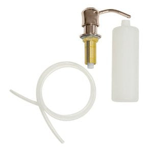 Danco 10040 Microban Curved Soap Dispenser, Brushed Nickel