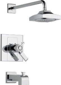 Delta T17T486 Arzo Tempassure 17T Series Tub and Shower Trim, Chrome