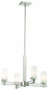 Philips Forecast F167536 Casa Chandelier, Satin Nickel