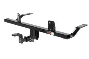 CURT Manufacturing 111203 Class 1 Trailer Hitch with Old-Style Ball Mount, Pin and Clip