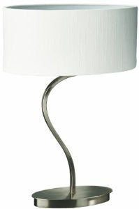 Philips 37424/17/48 Roomstylers Portable Table Lamp, Matte Chrome
