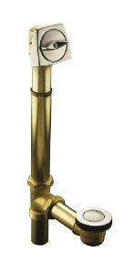 KOHLER K-7161-AF-BN Clearflo 1-1/2-Inch Adjustable Pop-Up Drain, Vibrant Brushed Nickel