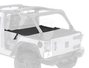 Bestop 90034-35 Black Diamond Duster Deck Cover Extension for 07-12 Wrangler Unlimited