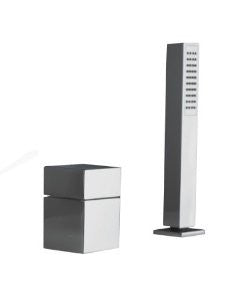 Artos F202-7CH Quarto Deck Mount Hand Shower And Control, Chrome