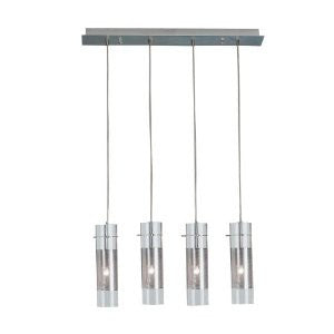 Trend Lighting TP4389 4 Light Scope Island Light, Brushed Nickel