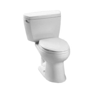 Toto CST744SF.10No.01 Drake Two-Piece Toilet, 1.6-GPF Cotton