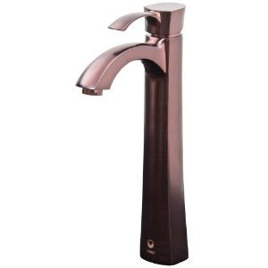 VIGO VG03023RB Vessel Single Hole Bathroom Faucet, Bronze