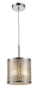 Elk 31041/1 Medina 1-Light Pendant In Polished Stainless Steel