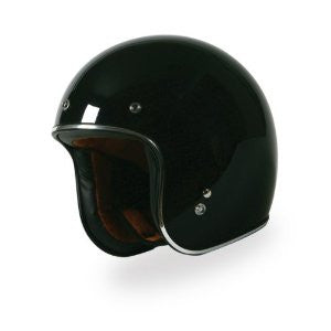 TORC (T50HF Route 66) 3/4 Helmet with Two Hi-Fi Speakers (Sparkle Black, X-Large)