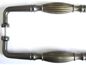 Top Knobs M1250-18 Pair Tuscany D Pull Back to Back Door Pull Bronze