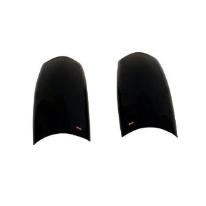 Wade 72-34806 Smoke Tint Solid Design Tail Light Cover - Pair