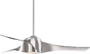 Minka Aire F803-LN Artemis 58 in. Indoor Ceiling Fan - Liquid Nickel