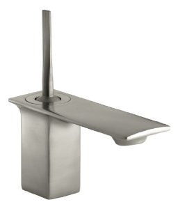 KOHLER K-14760-4-BN Stance Single-Control Lavatory Faucet, Vibrant Brushed Nickel