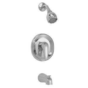 American Standard T480.502.295 Seva Bath and Shower Trim Kit, Satin Nickel