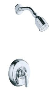 KOHLER K-T15611-4-CP Coralais Shower Mixing Valve Faucet Trim, Polished Chrome