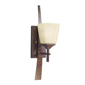 Kichler Lighting 6016MBZ Souldern Wall Sconce, Marbled Bronze