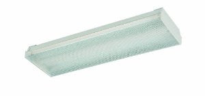Thomas Lighting FWN217-EB Two-Light Surface Mount Fluorescent Light, White, 7-1/2-Inch W by 2-1/2-Inch H by 24-Inch L