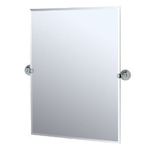 Gatco 4359S Charlotte Rectangular Wall Mirror, Chrome