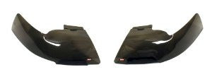 Wade 72-34276 Smoke Tint Light Guard Headlight Cover - Pair