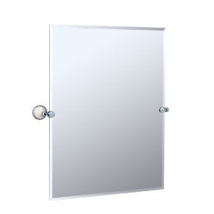 Gatco 4962 Franciscan Rectangle Wall Mirror, Chrome