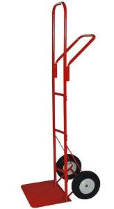 Milwaukee Hand Trucks 40127 High Stacker Frame with X-Large Toe Plate and 10-Inch Puncture Proof Tires and Steel Hub
