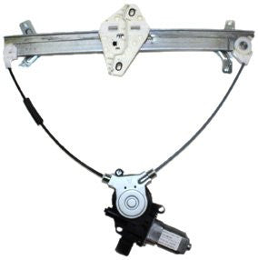 TYC 660109 Honda Accord Front Passenger Side Replacement Power Window Regulator Assembly with Motor