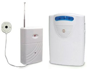 DB-Tech DB-WAW400 Wireless Water Overflow And Leak Detector Alarm KIT - Both the Transmitter and Receiver Sound An Alarm - Detects Leaks and Saves Your Home!