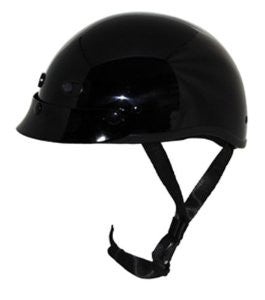 Zox Nano Custom Open Face Motorcycle Helmet (Glossy Black, XXXXX-Large)