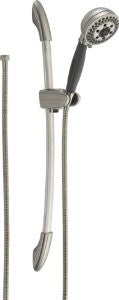 Delta Faucet 51405-SS Universal Showering Components, Slide Bar Hand Shower, Stainless